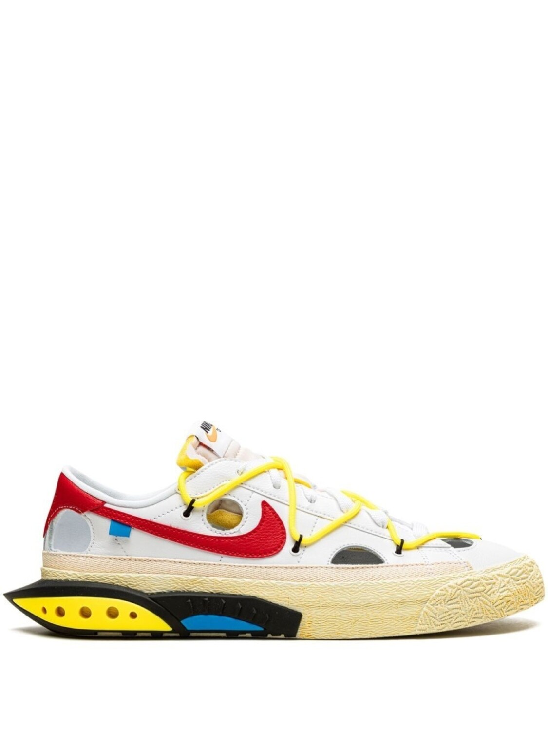 

Nike кроссовки Blazer Low из коллаборации с Off-White, белый, Серый