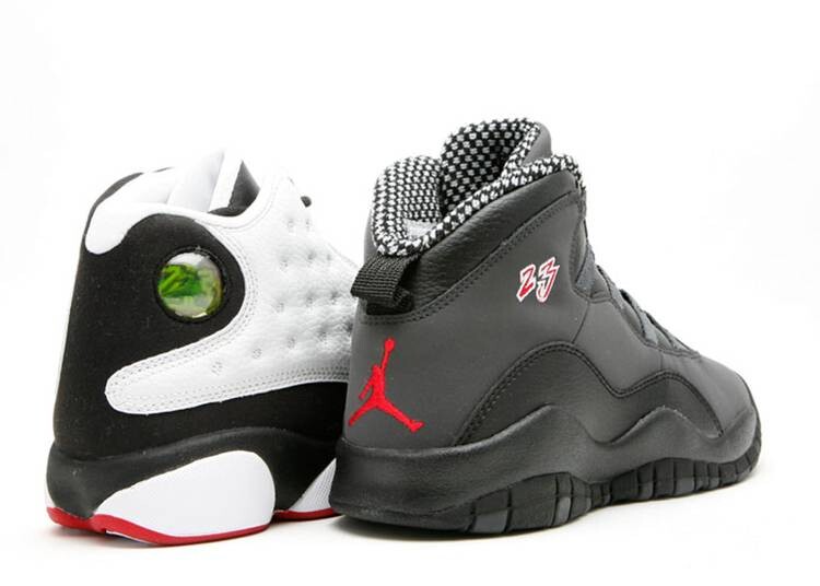 

Кроссовки AIR JORDAN 13/10 RETRO GS 'COUNTDOWN PACK', разноцветный