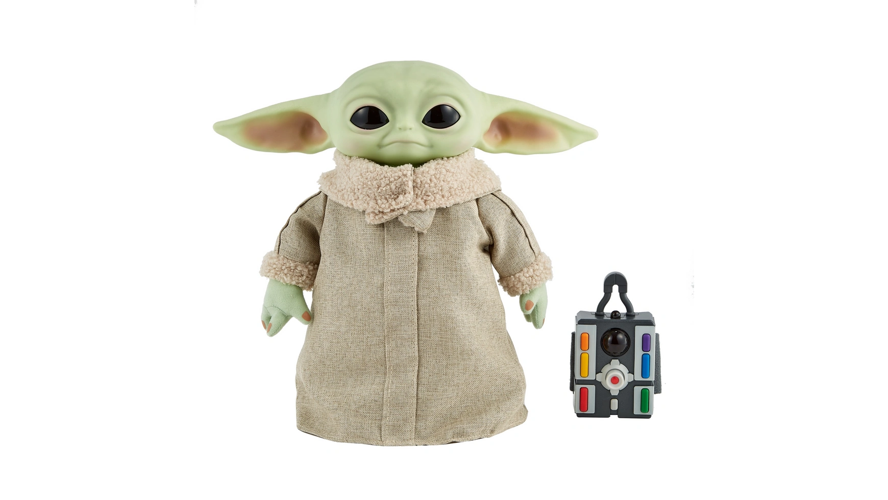 Функциональный плюш Disney Star Wars Mandalorian The Child Baby Yoda фигурка мандалорец 16 см сгибается в 13 местах