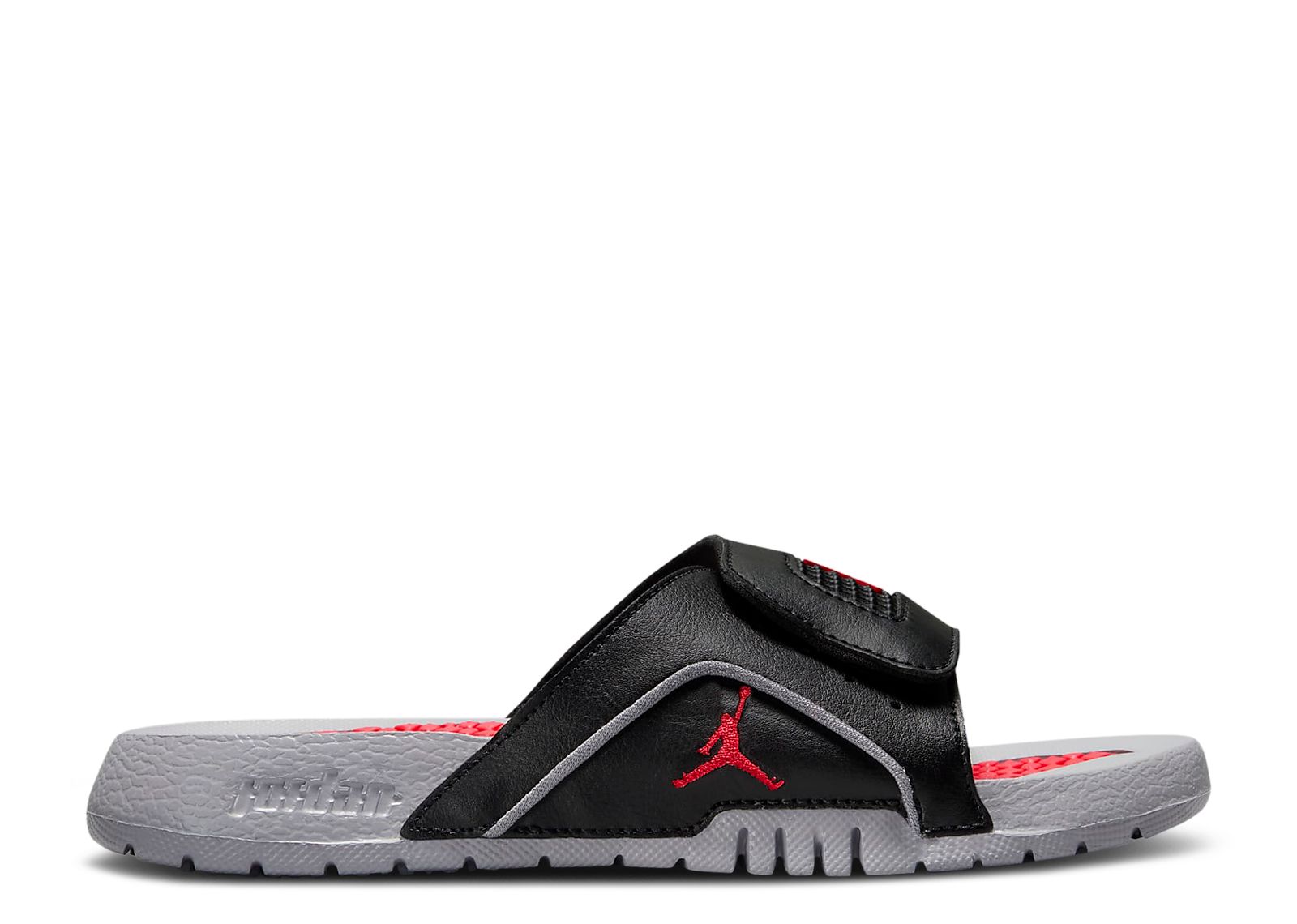 Кроссовки Air Jordan Jordan Hydro 4 Retro Slide Gs 'Black Cement', черный