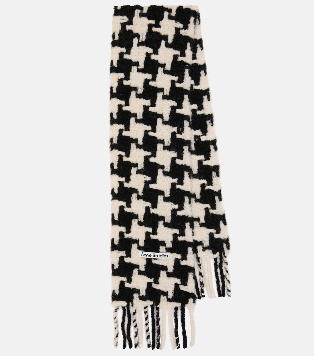 

Шарф с узором «гусиные лапки» из альпаки Acne Studios, мультиколор
