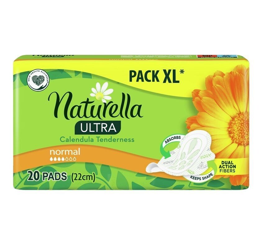 

Naturella Ultra Normal Calendula Duo Pack гигиенические салфетки, 20 шт.