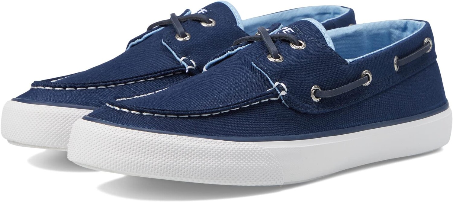 

Топсайдеры Bahama II Seacycled Canvas Sperry, темно-синий