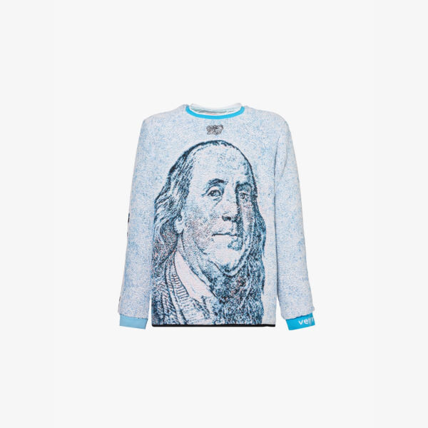 

Джемпер с графическим узором Franklin Veryrare, синий