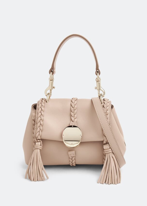 

Сумка через плечо Chloé Penelope Mini Soft, бежевый