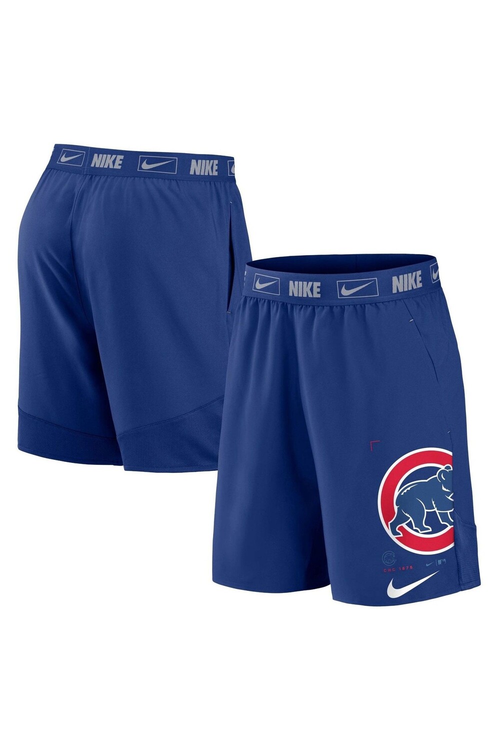 

Тканые шорты Chicago Cubs Bold Express Nike, синий