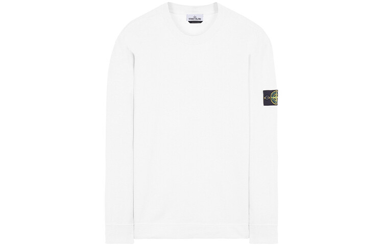 

Stone Island Толстовка с круглым вырезом мужская белая