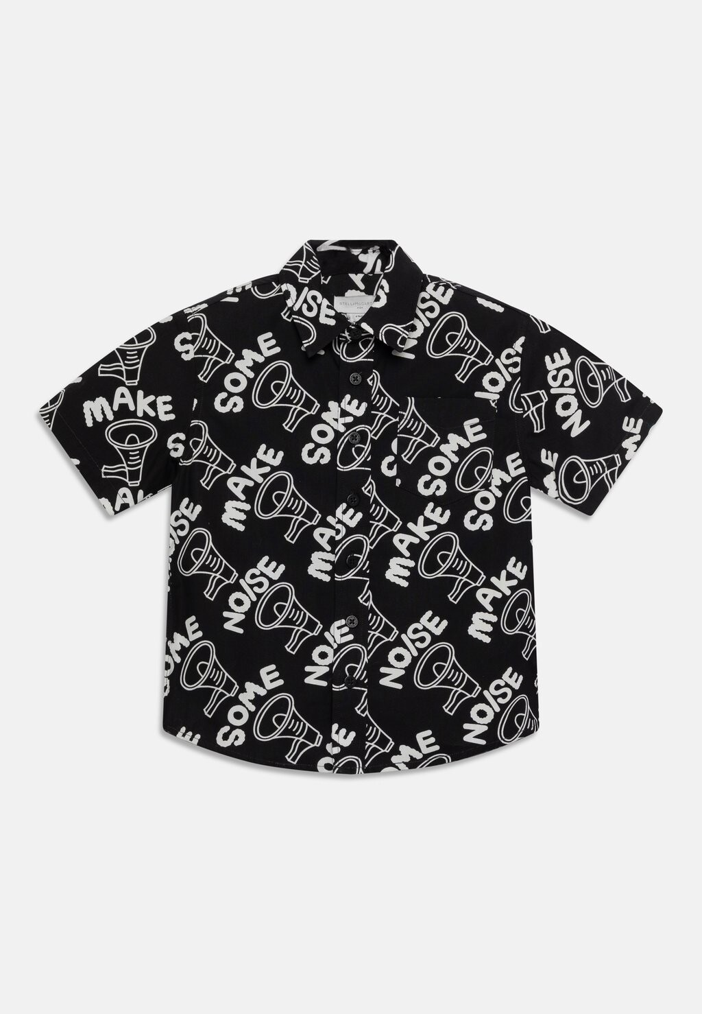 

Рубашка Stella McCartney Kids, цвет black/white