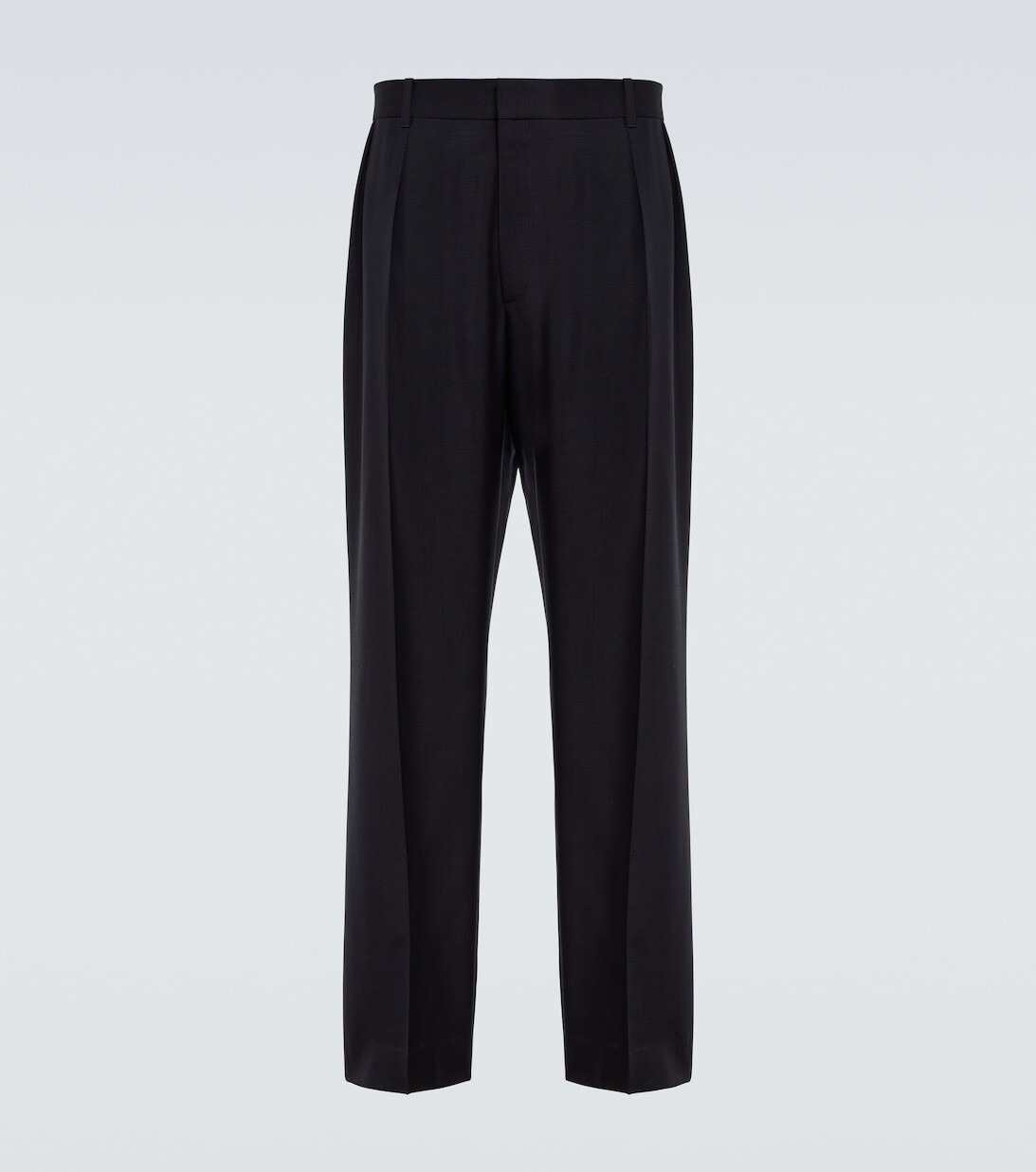 

Брюки Marc из смесовой шерсти с мохером The Row, черный