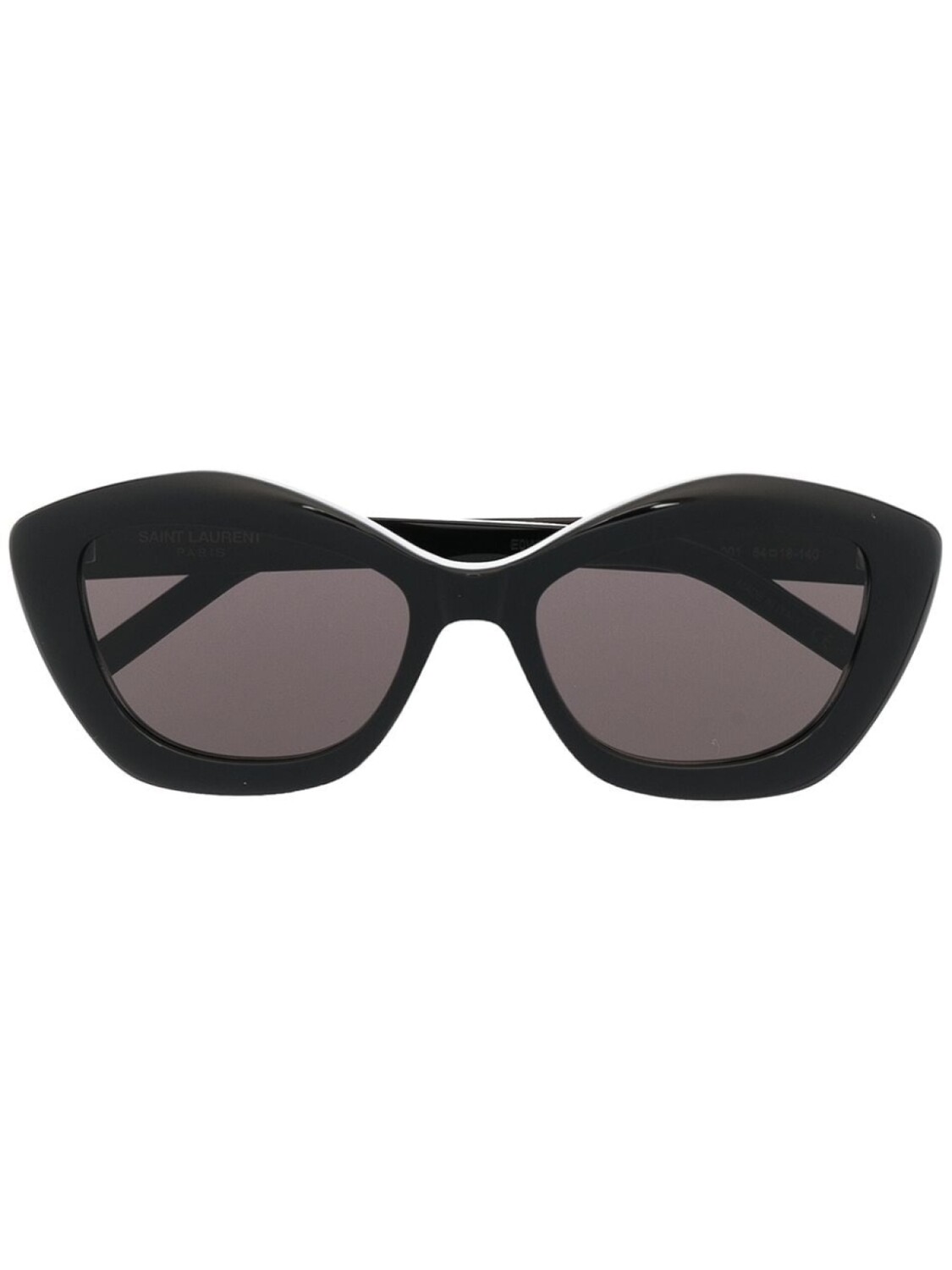 

Saint Laurent Eyewear солнцезащитные очки SL68 в оправе 'кошачий глаз', черный