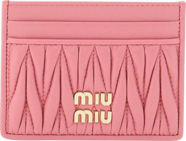

Картхолдер Miu Miu 'Pink', розовый