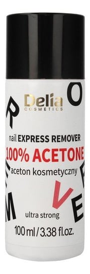 Ацетон косметический 100% ультрасильный 100мл Delia Cosmetics