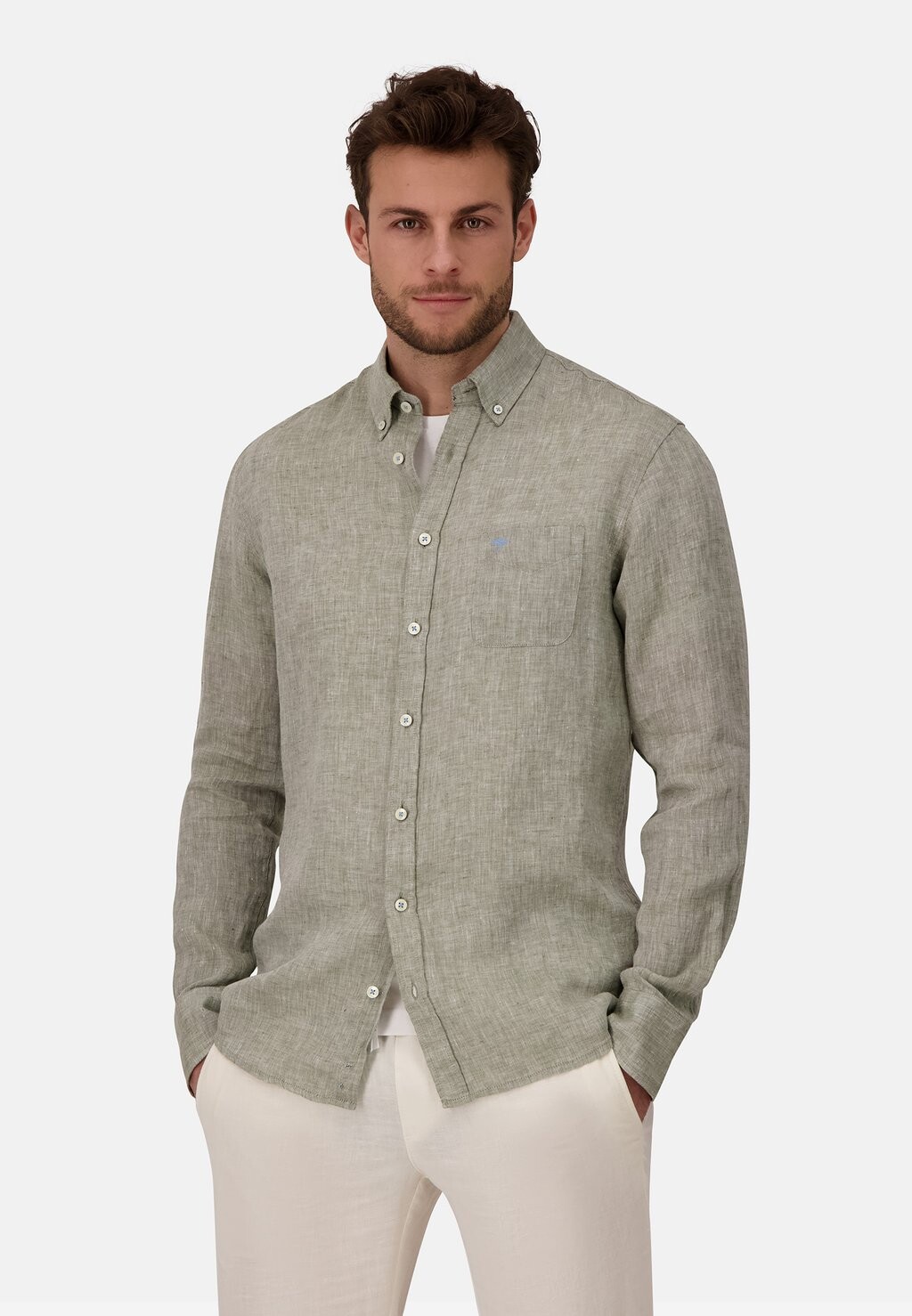 

Рубашка PREMIUM Fynch-Hatton, цвет dusty olive