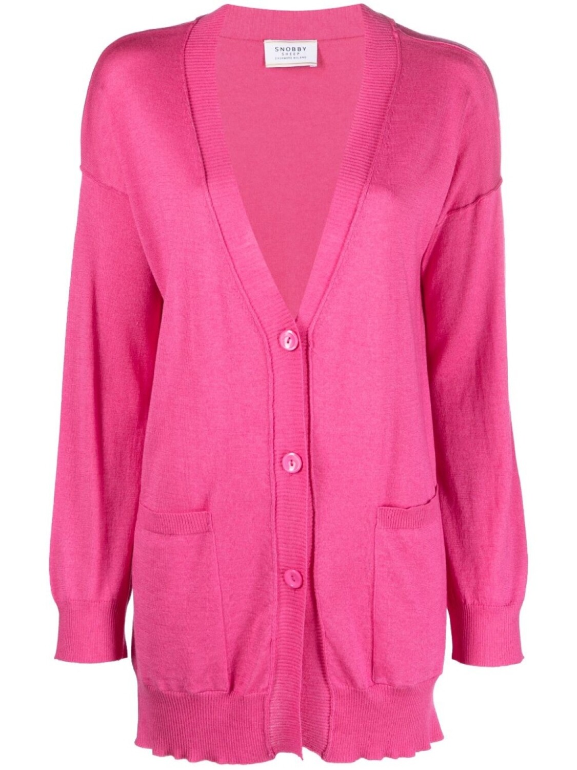 

Wild Cashmere кардиган на пуговицах, розовый