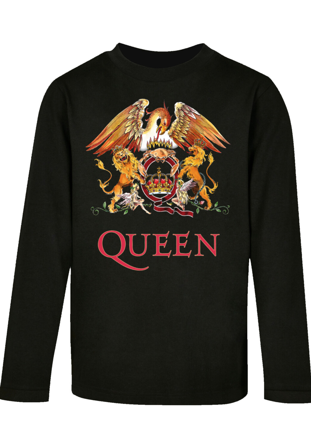 

Футболка F4NT4STIC Longsleeve Queen Classic Crest, черный