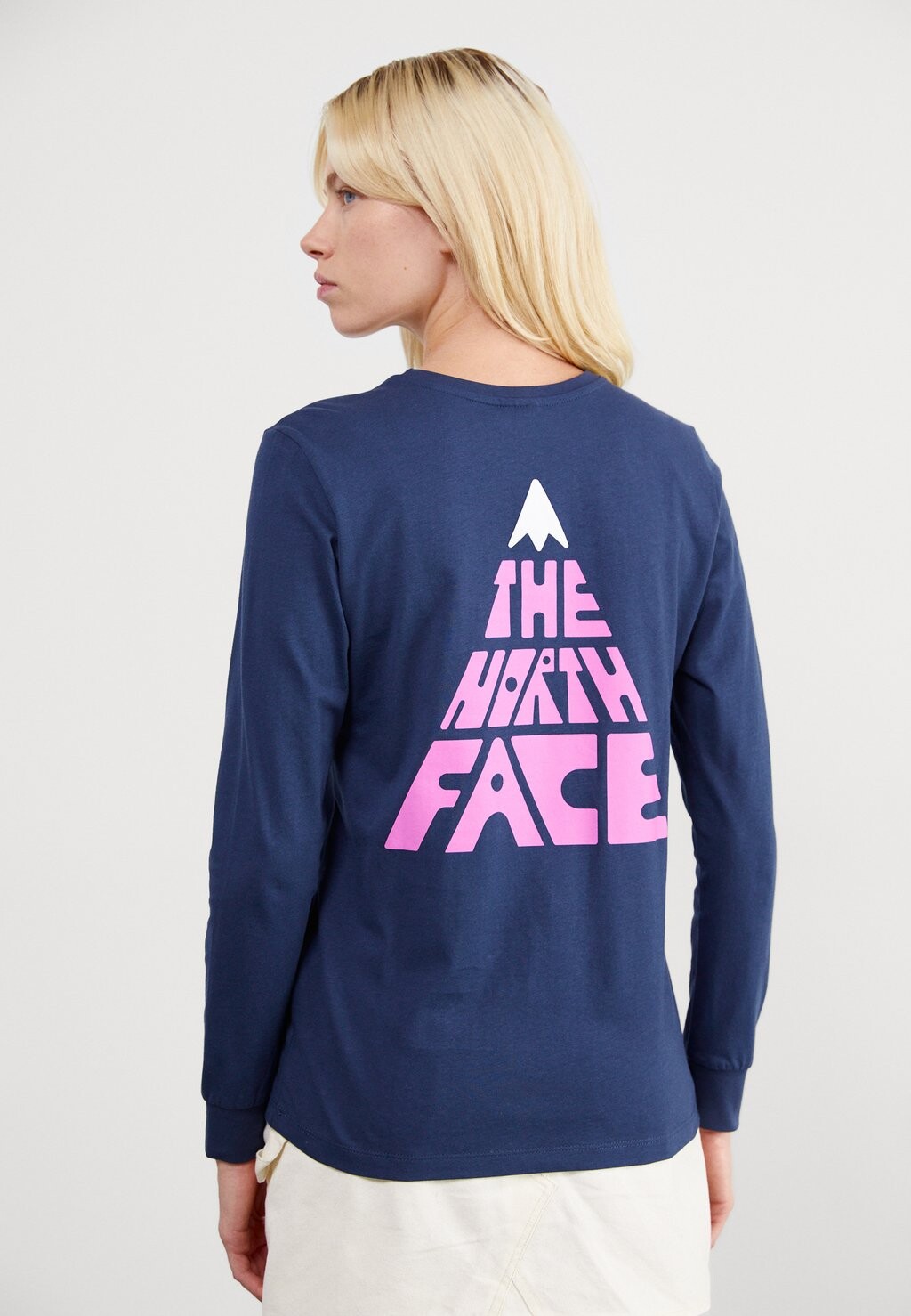 

футболка с длинным рукавом Mountain Play Tee The North Face, цвет summit navy