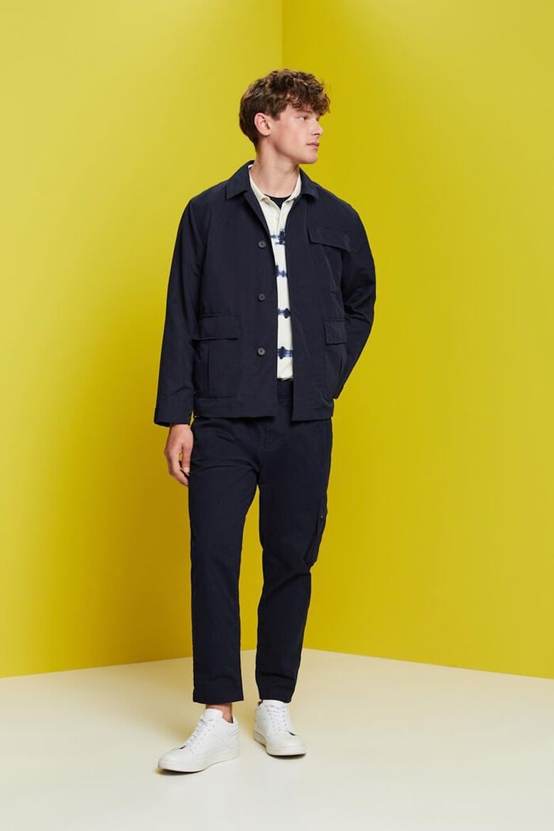 

Куртка с вшитыми карманами Esprit, синий