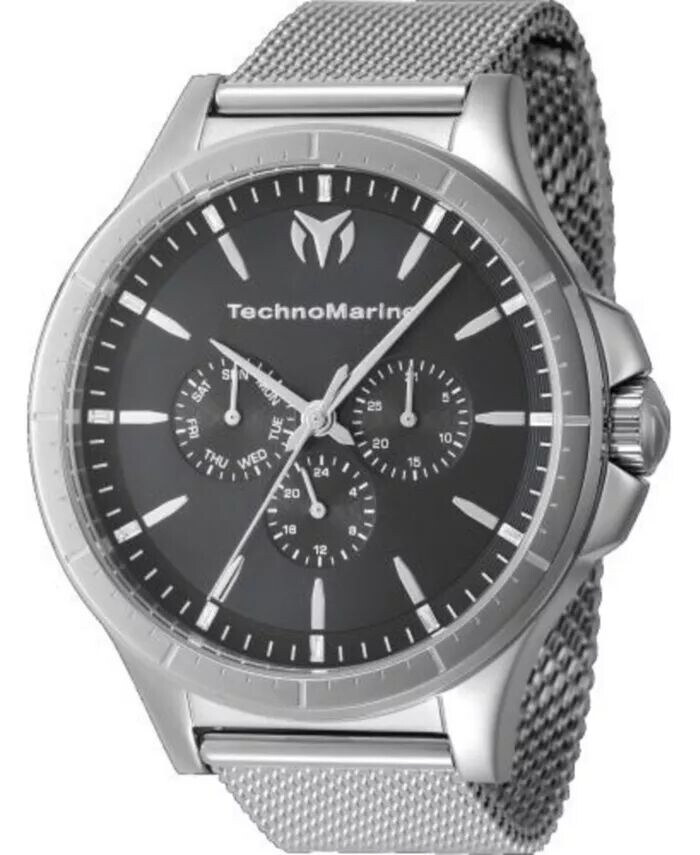

Мужские TM-822018 MoonSun Кварцевый хронограф Уголь TechnoMarine, черный