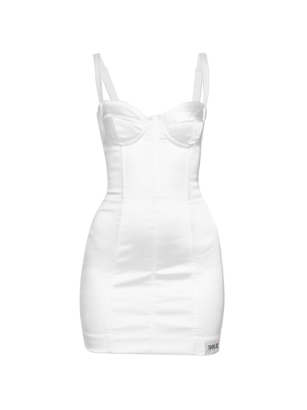 

Мини-платье бюстье DOLCE&GABBANA, белый