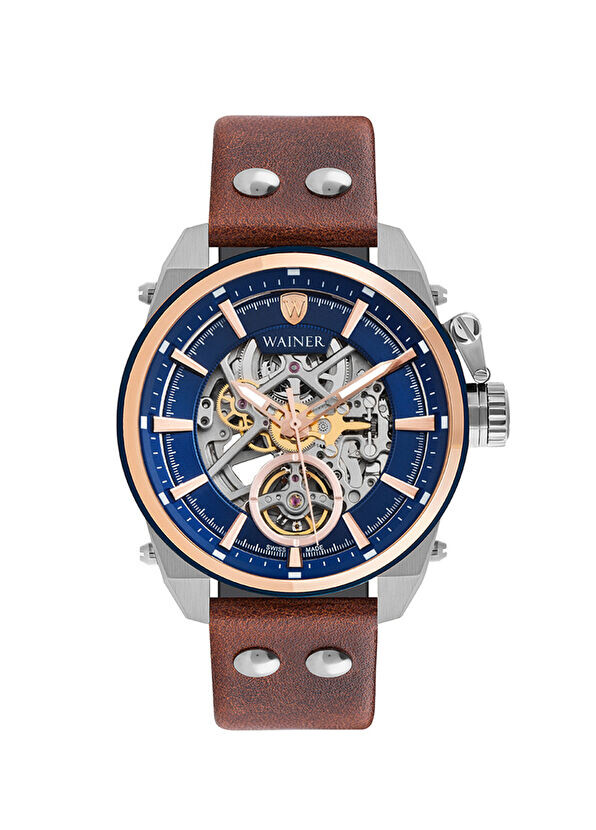 

Wa.25980-A стальные мужские наручные часы Wainer, серый