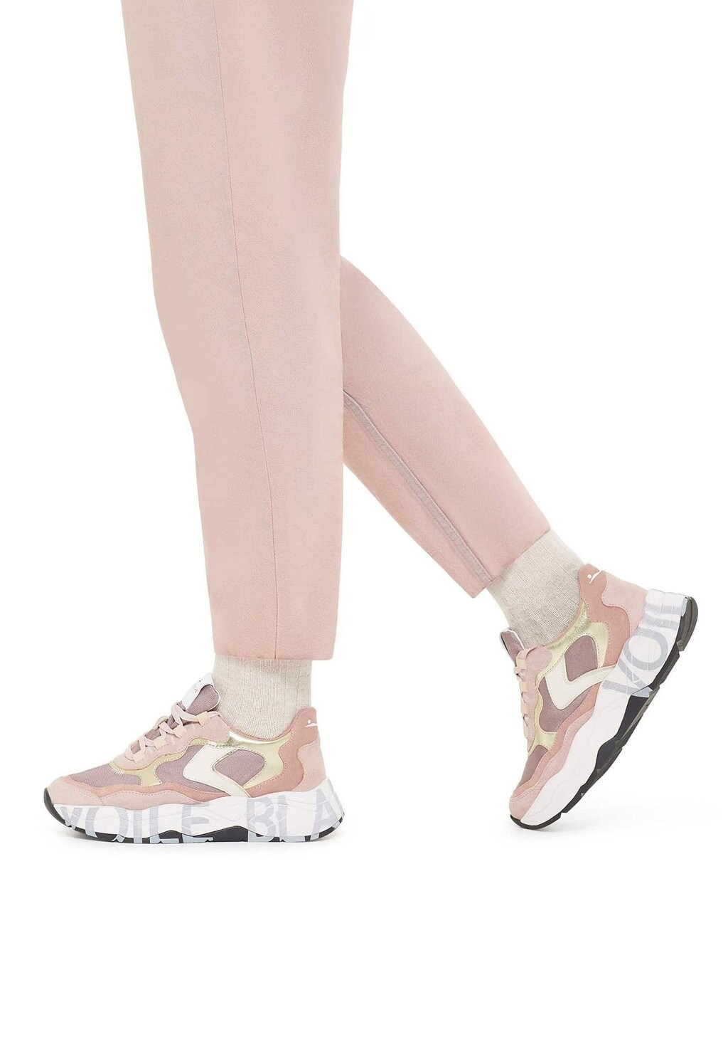 

Низкие кроссовки Club Voile Blanche, цвет rosa
