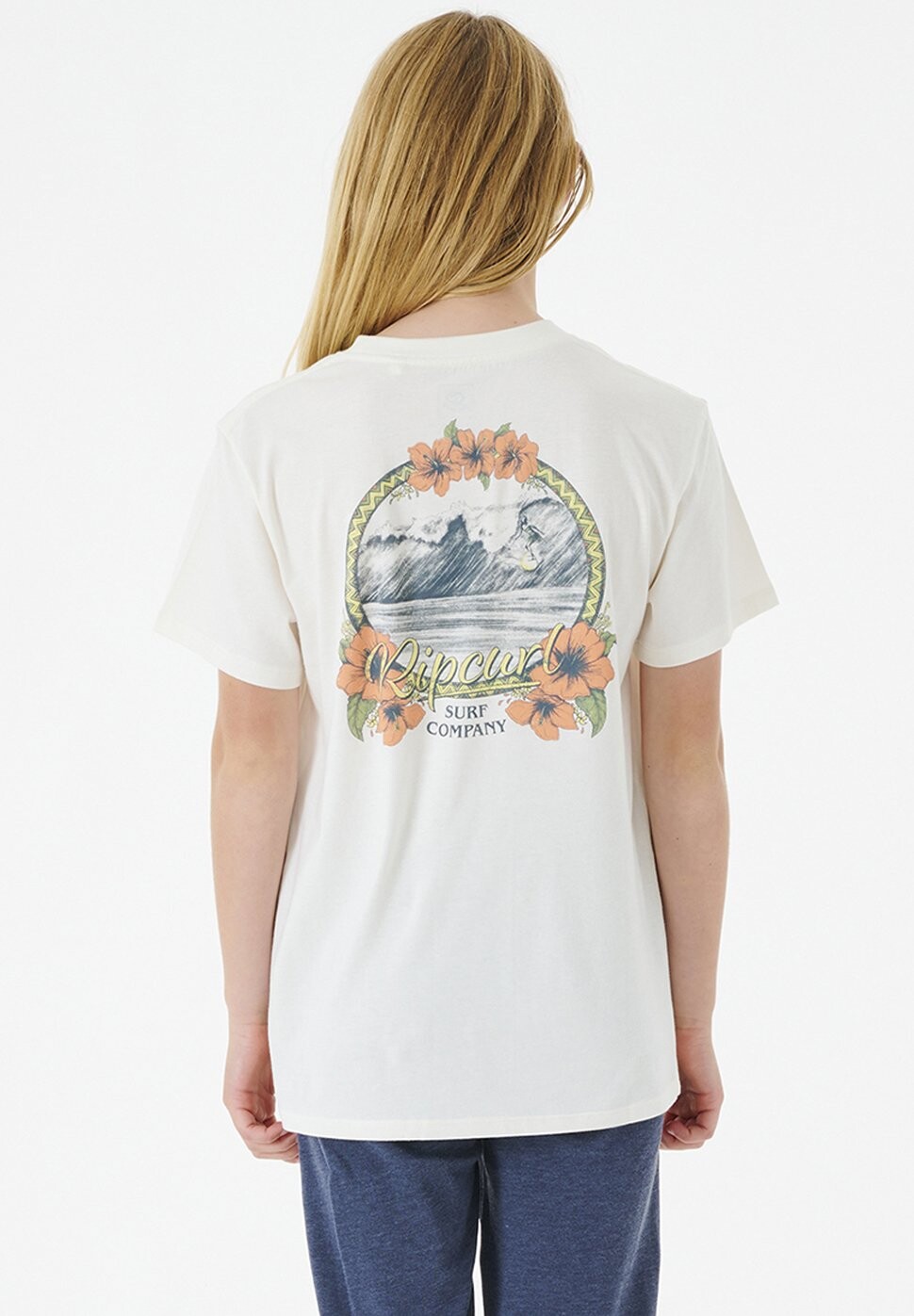 

Футболка с принтом HULA SURFER Rip Curl, цвет bone