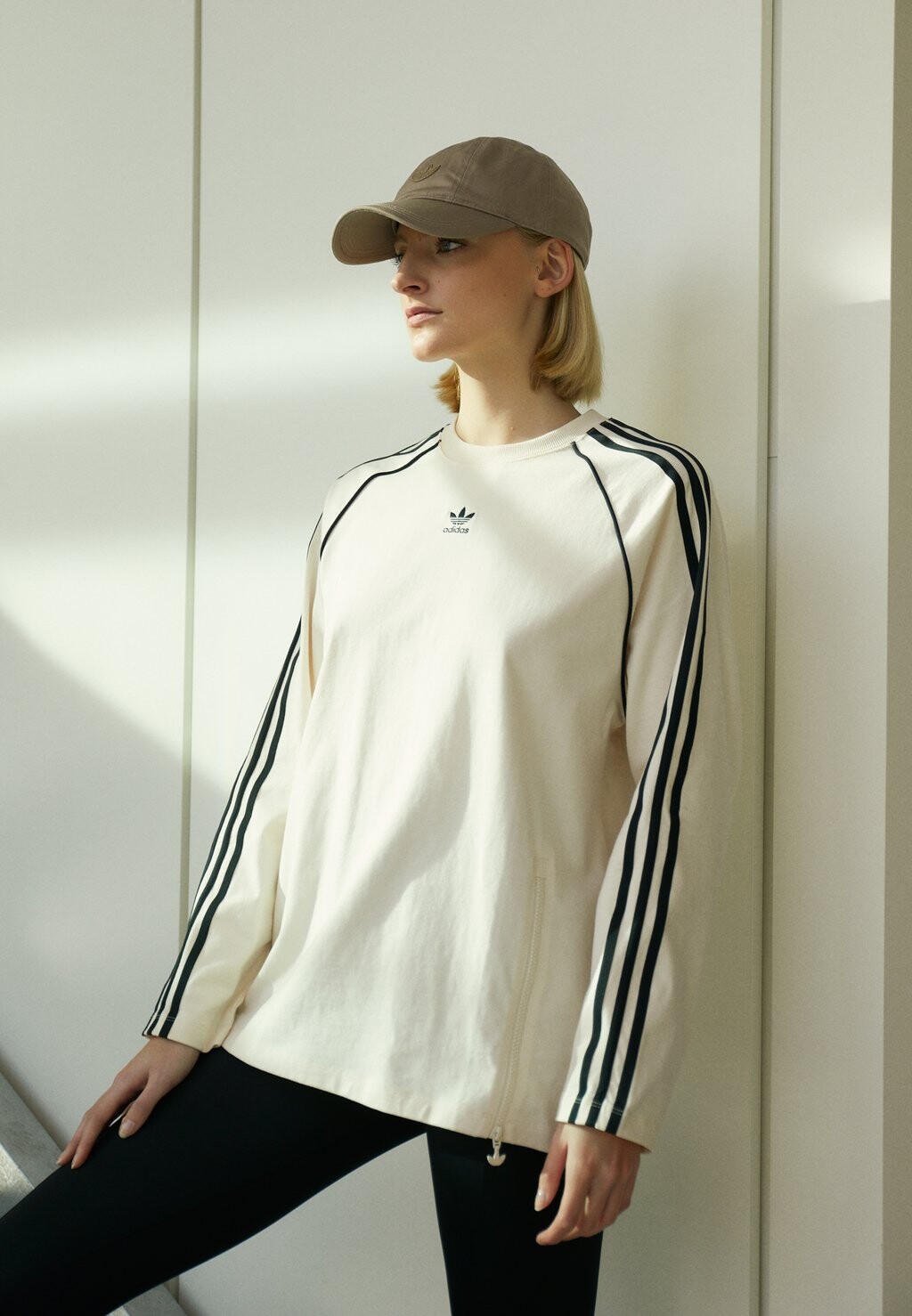 

Рубашка с длинным рукавом adidas Originals, белый