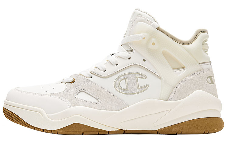 

Кроссовки Champion Vintage Basketball Shoes Men Mid-top Creamy White/clay Yellow, желтый