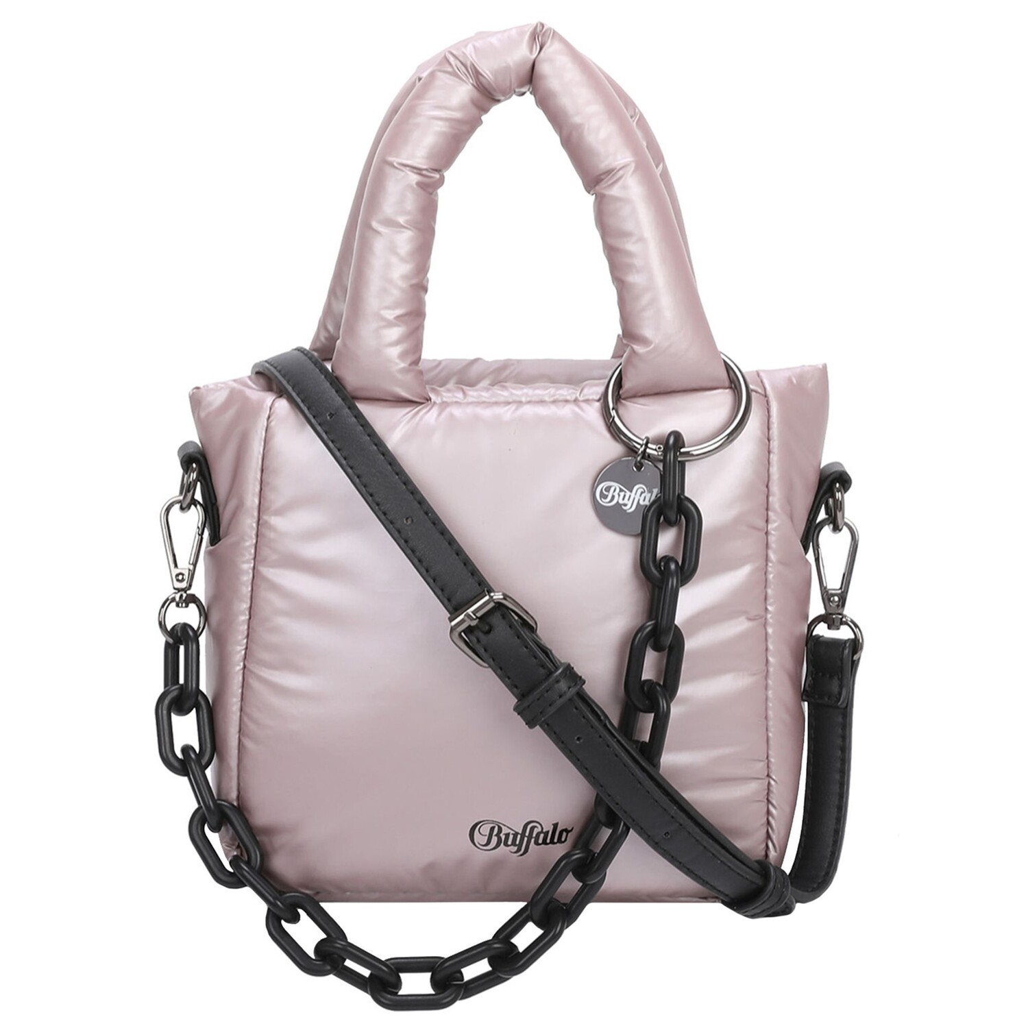 

Сумка Buffalo Boxy05 Mini Bag Handtasche 17.5 cm, цвет nice metal powder