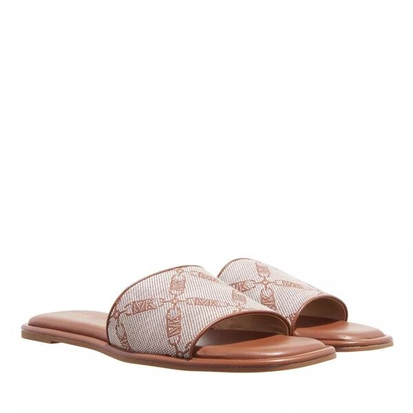 

Сандалии hayworth slide natural Michael Michael Kors, коричневый