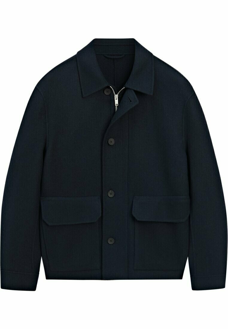 

Летняя куртка WITH POCKET Massimo Dutti, темно-синий