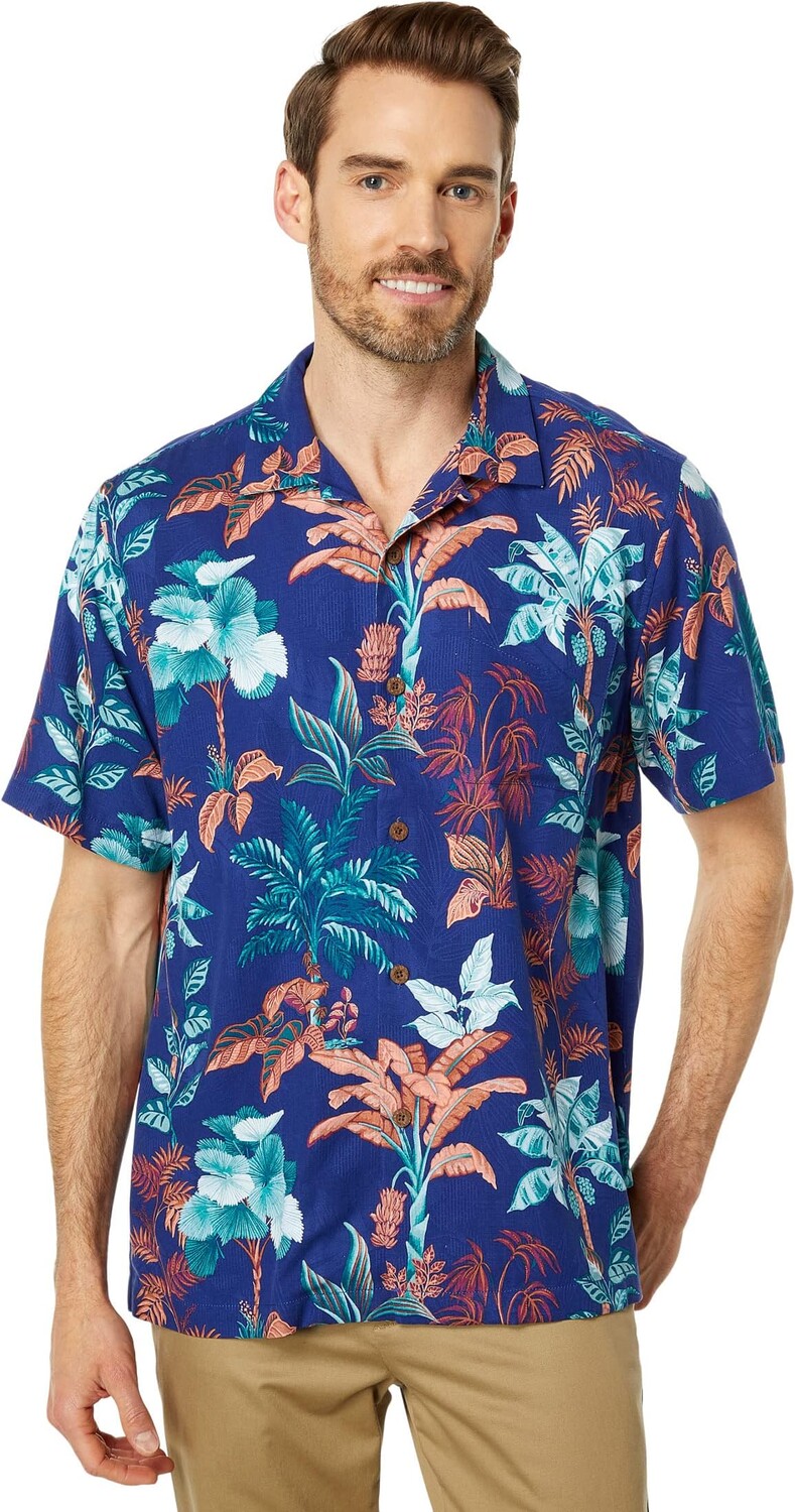 

Рубашка Kehoe Beach Palms Tommy Bahama, цвет Bering Blue
