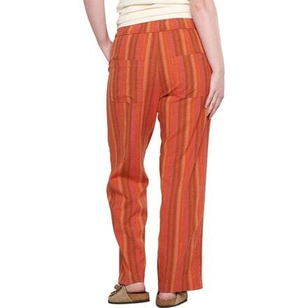 

Брюки Taj Hemp - женские Toad&Co, цвет Papaya Stripe