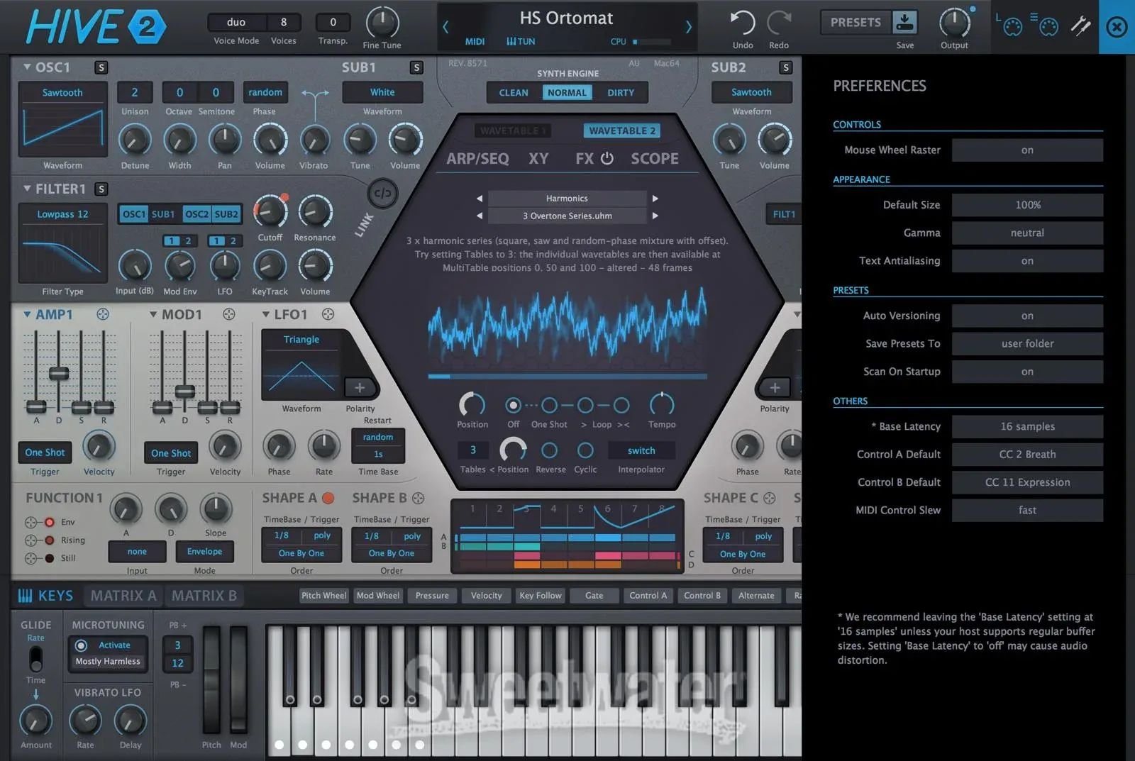 Плагин синтезатора. Serenity VST. Combine Synth. Dx7 plugin. Серый с голубым VST плагин.