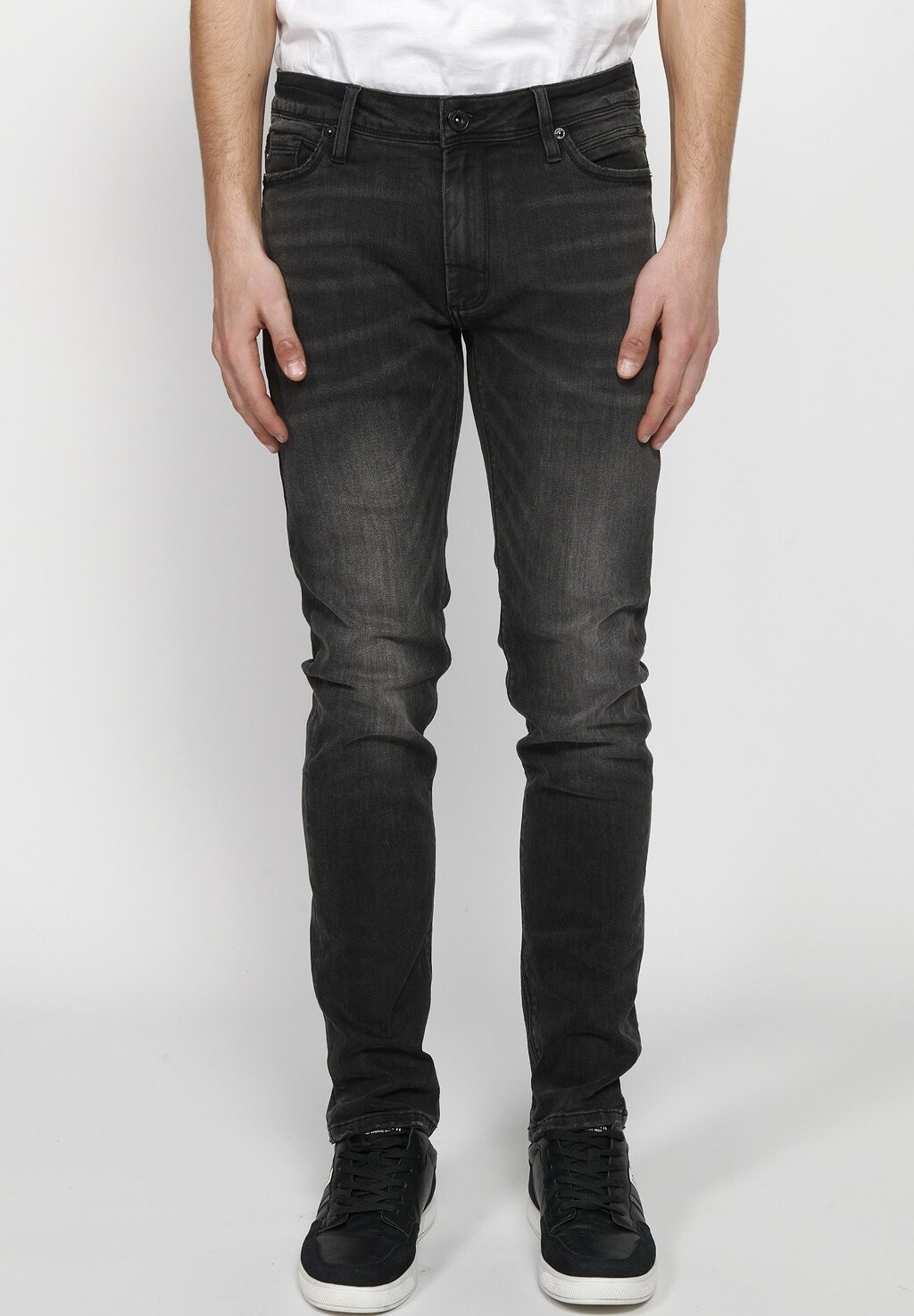 

Прямые джинсы Koroshi, цвет black denim