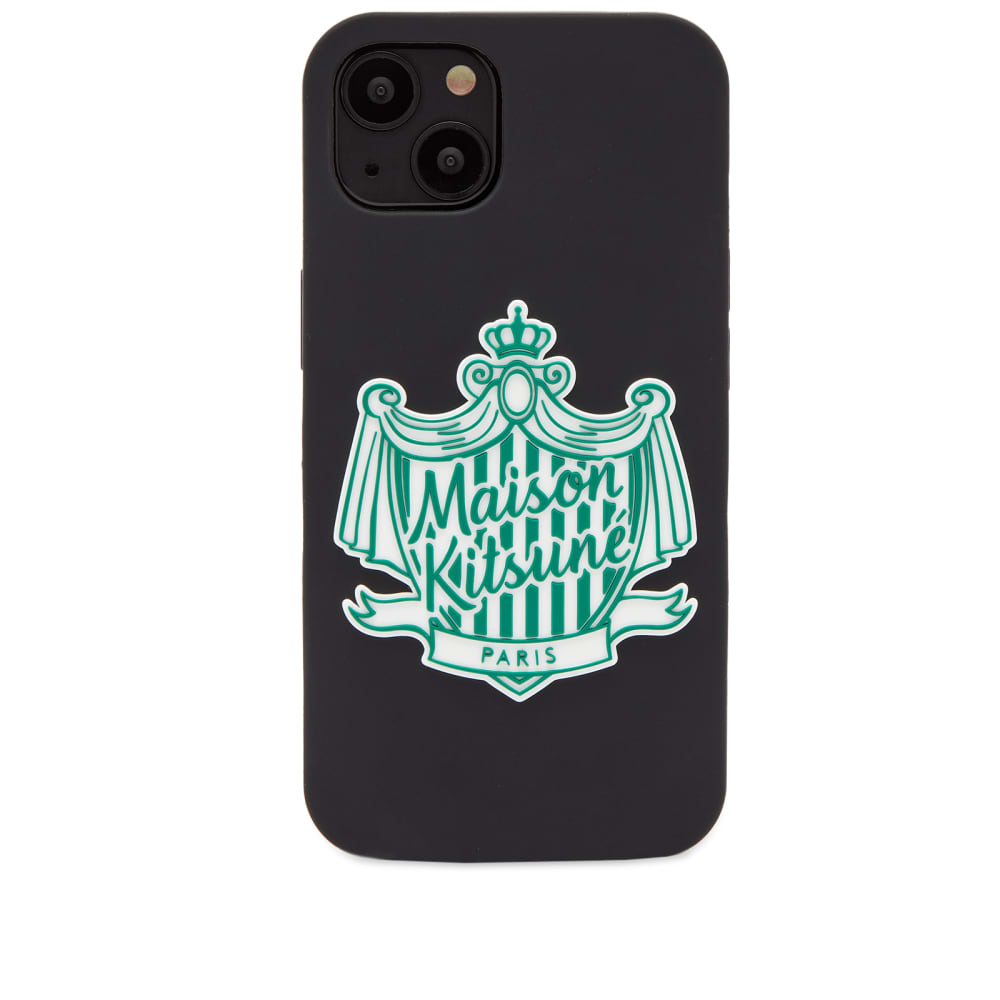 Чехол для iPhone Maison Kitsune Maison Kitsune Crest, черный – купить с  доставкой из-за рубежа через платформу «CDEK.Shopping»