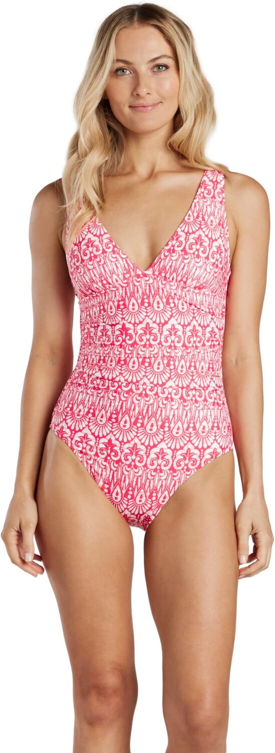

Оливия цельный Helen Jon, цвет Island Batik/Watermelon Pink Print
