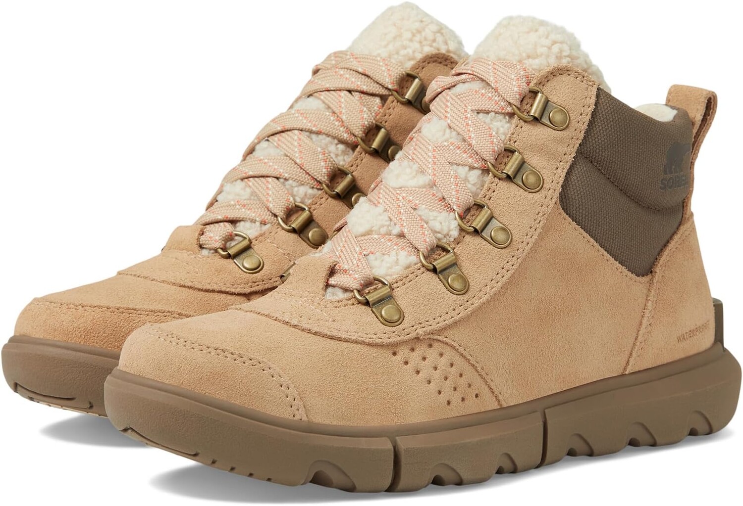 

Зимние ботинки Explorer Next Hiker Waterproof SOREL, цвет Canoe/Wet Sand