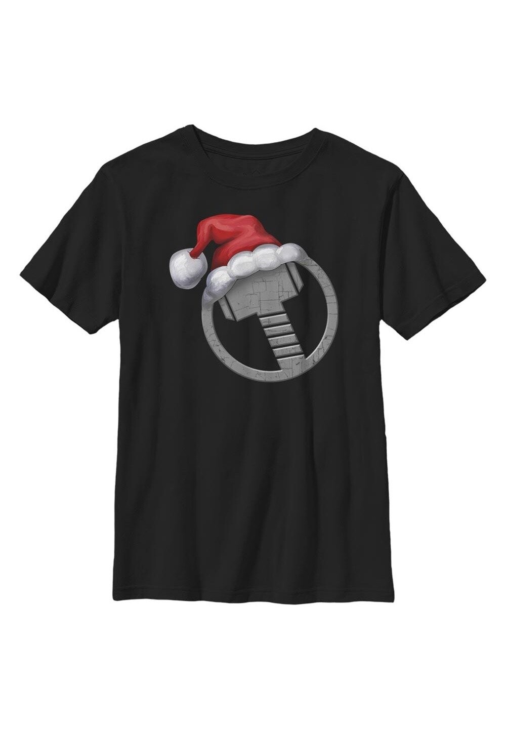 

Футболка с принтом Avengers Classic Thors Holiday Hat Marvel, черный