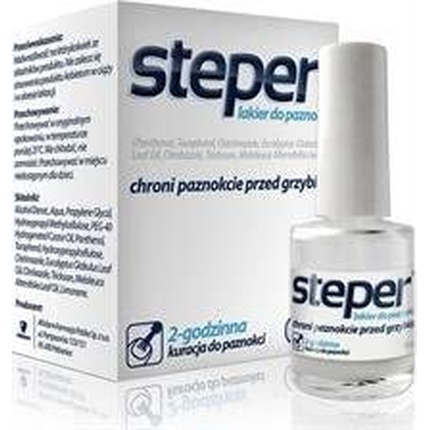 Steper 10 мл противогрибковый лак для ногтей для регенерации и защиты ногтей Private, Aflofarm