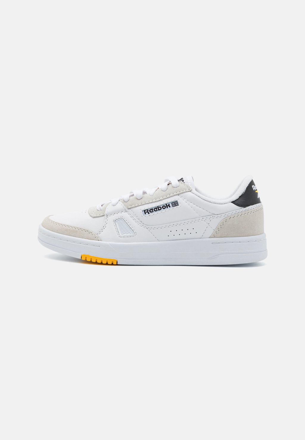 

Кроссовки Reebok LT COURT UNISEX, цвет footwear white/black/team yellow