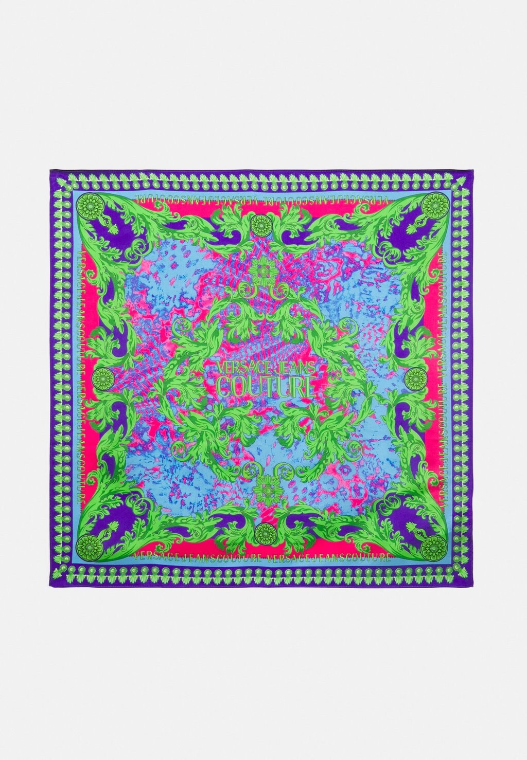 

Шарф Unisex Versace Jeans Couture, цвет cerulean/multicolor