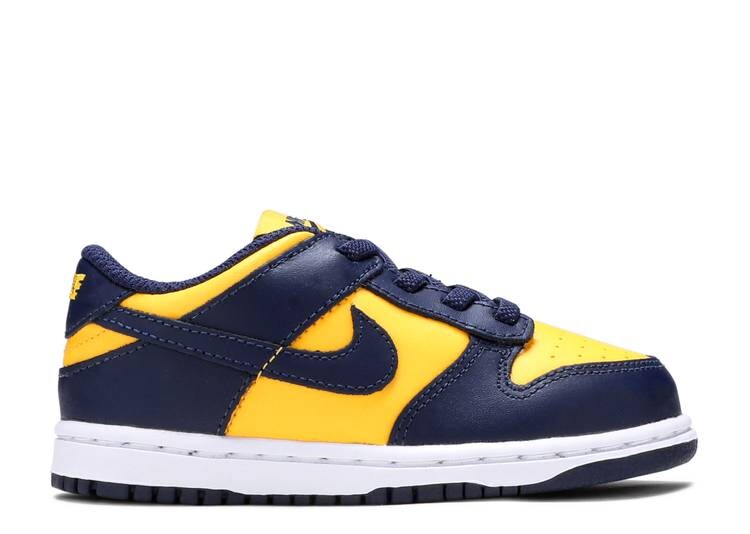 

Кроссовки Nike DUNK LOW TD 'MICHIGAN' 2021,