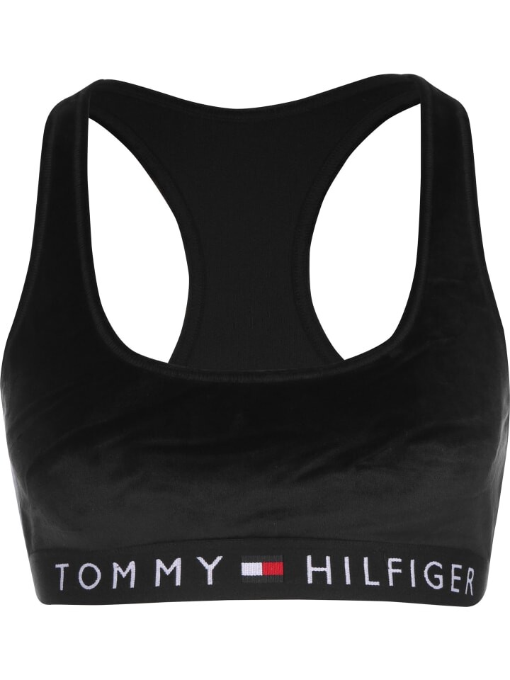 

Спортивный бюстгальтер Tommy Hilfiger, черный