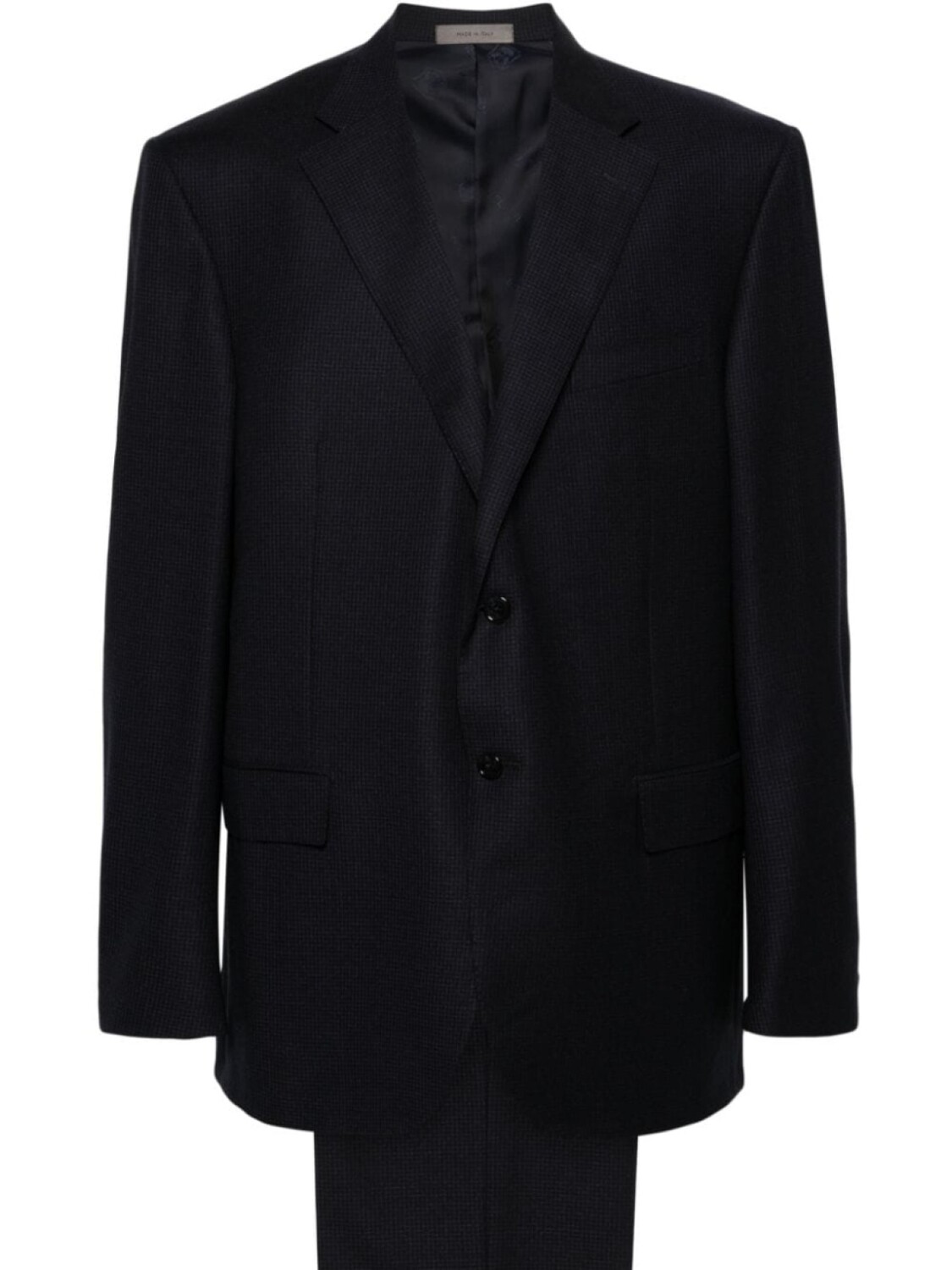 

Костюм однобортный из натуральной шерсти Corneliani, синий