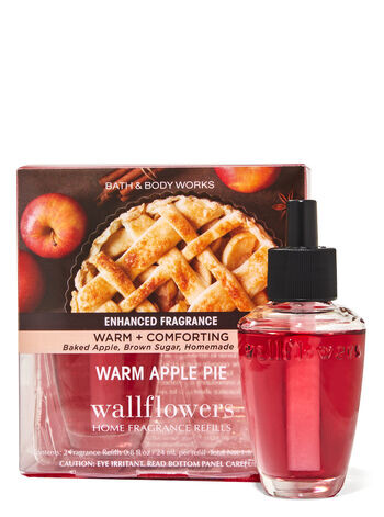 

Наборы ароматов Wallflowers, 2 шт. в упаковке Warm Apple Pie, 0.8 fl oz / 24 mL Each, Bath and Body Works
