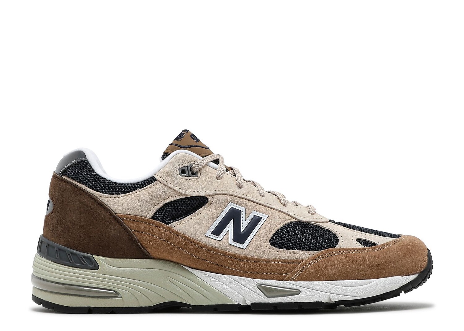 

Кроссовки New Balance 991 Made In England 'Cappuccino', коричневый