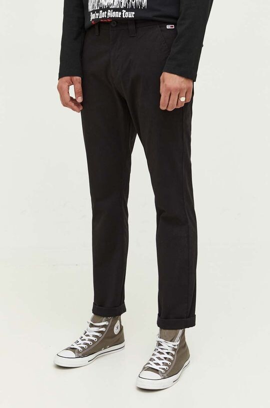 

Брюки Томми Джинс Tommy Jeans, черный