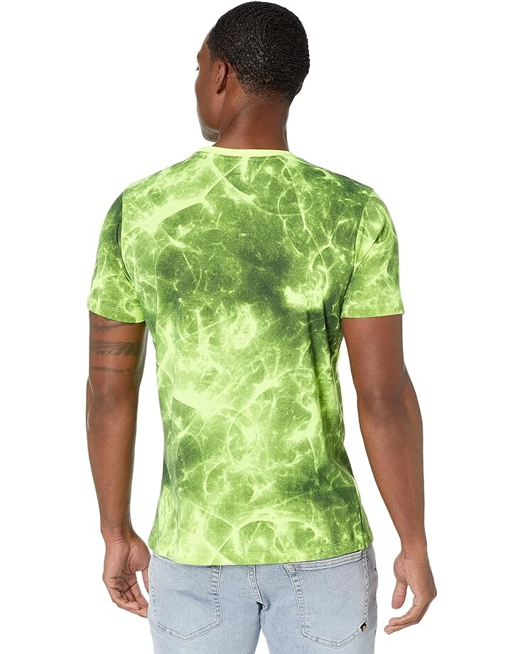 

Футболка Caterpillar All Over Print Connect Tee, цвет Hi-Vis Yellow