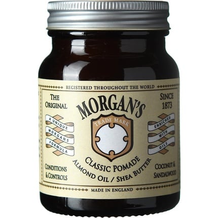 

Morgans Pomade Классическая помада с миндальным маслом и маслом ши 100мл Morgan's